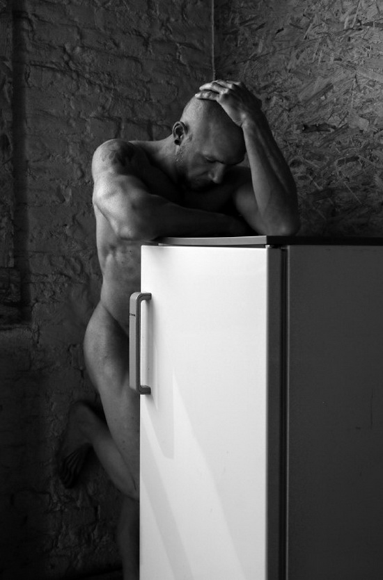 KitchenMEN project - strong home male art photography, Bearphotographer
