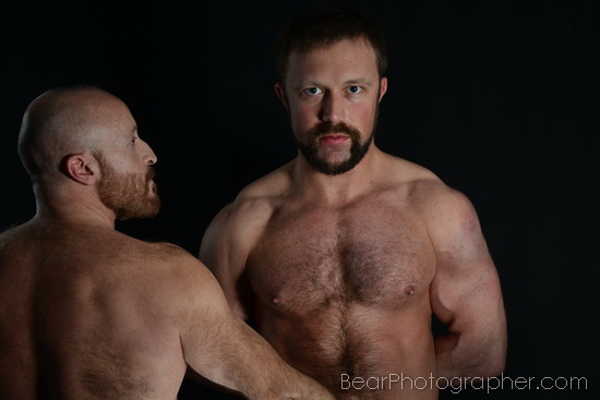 CoupleMEN project - strong musclebear photography