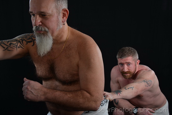 CoupleMEN project - strong musclebear photography