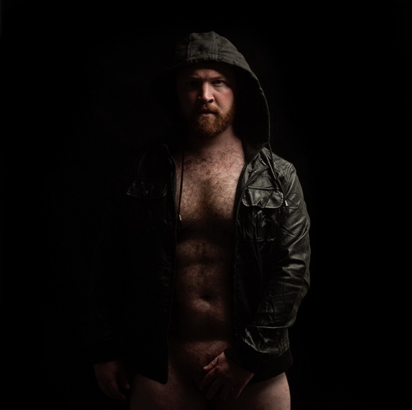 HoodyMEN project - strong male art photography, Bearphotographer
