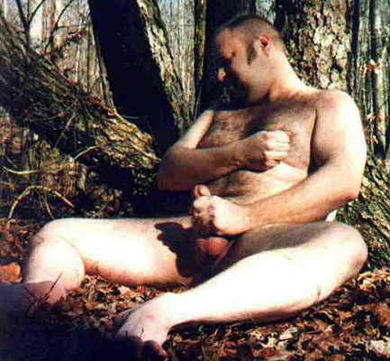 musclebears showing of in nature - stong men photography